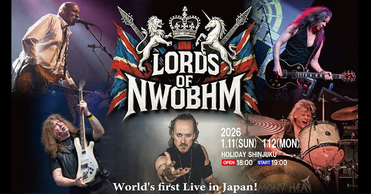 LORDS OF NWOBHM Japan live2026